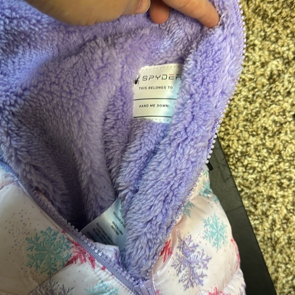 EUC Spyder 1-piece snow suit sz 9m-12m - Picture 7 of 12